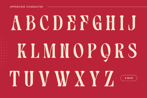 Kiban Font - Preview 1