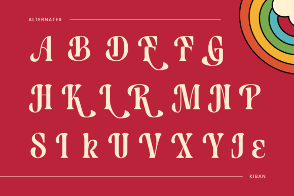 Kiban Font - Preview 5
