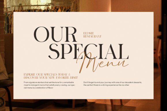 Leronns Font PNG with transparent background - Preview 4