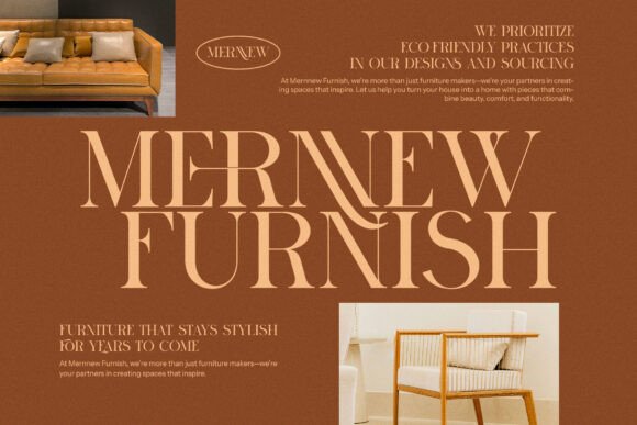 Leronns Font PNG with transparent background - Preview 6