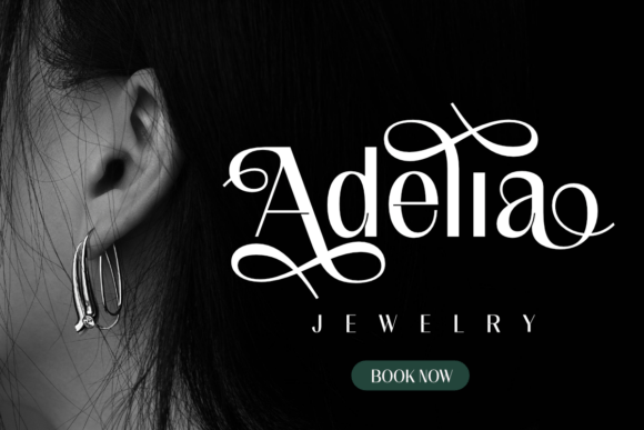 Meladishya Font PNG with transparent background - Preview 4