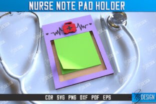 Nurse Note Pad Holders Laser Cut Bundle · Creative Fabrica