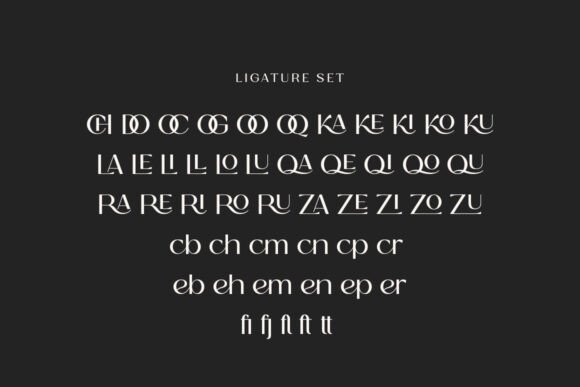 Presque Elegante Font PNG with transparent background - Preview 2
