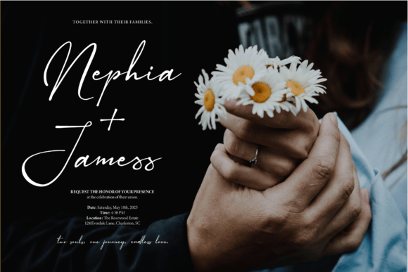 Sagara Amirenja Font PNG with transparent background - Preview 5