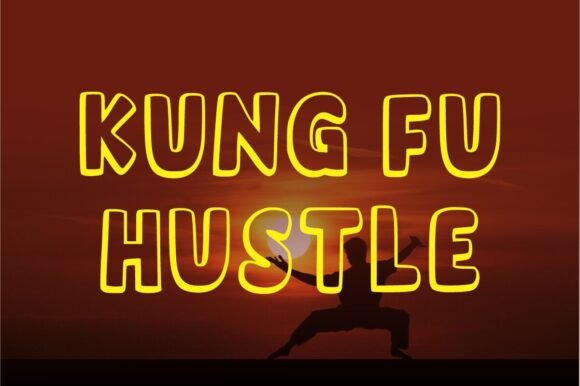 Shaolin Monk Font PNG with transparent background - Preview 2