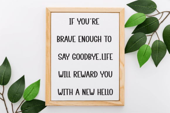 Simple Romantic Font PNG with transparent background - Preview 2