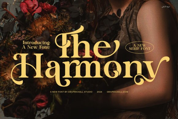 The Harmony Font by Graphicxell · Creative Fabrica font preview