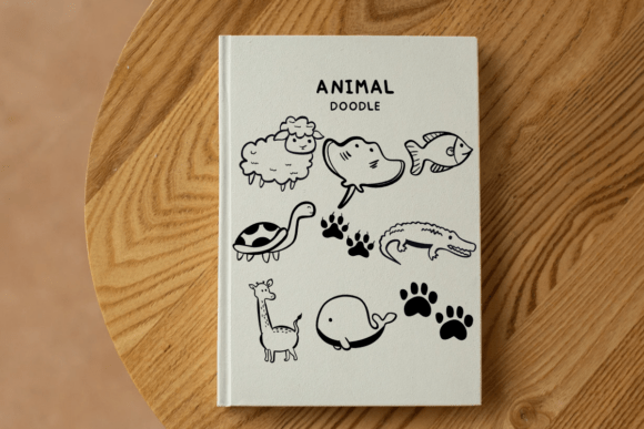Animal Doodle Font - Preview 1