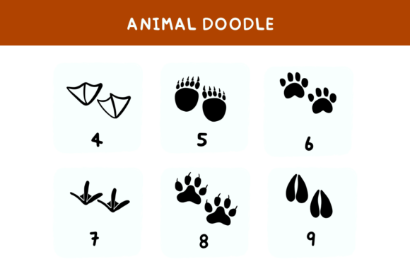 Animal Doodle Font - Preview 6