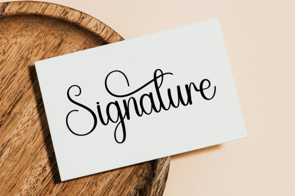 Beautiful Font - Preview 1