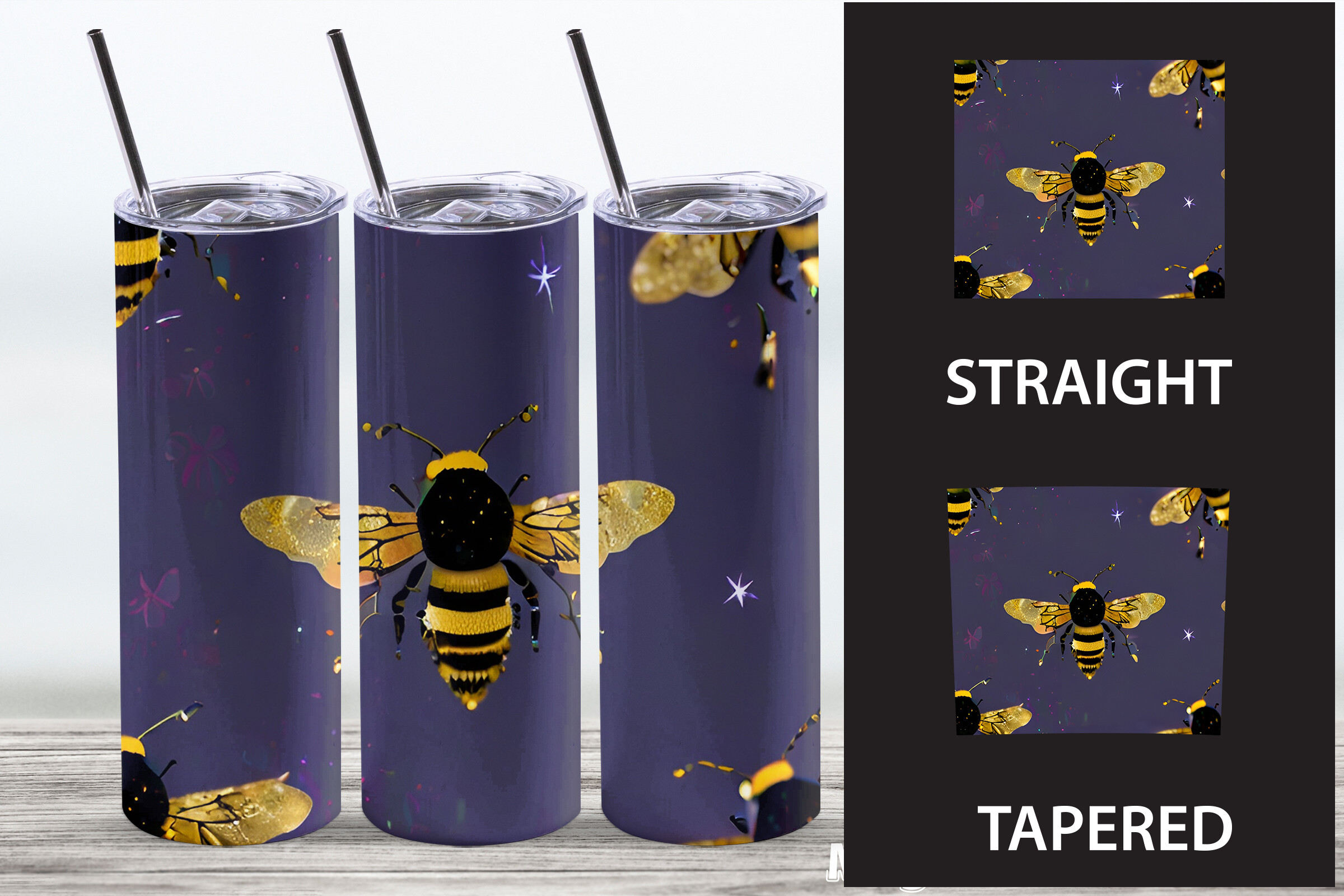 Bee 20Oz Tumbler Design PNG File Graphic by MegaSVGArt · Creative Fabrica