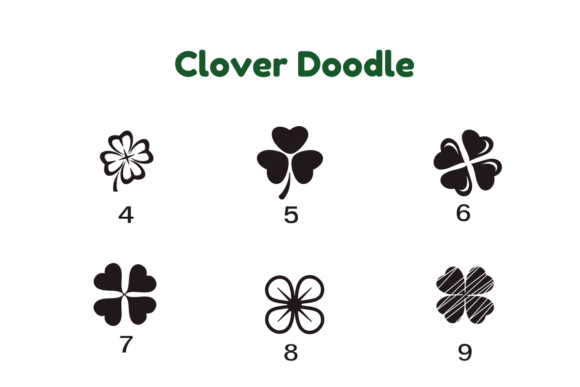 Clover Doodle Font - Preview 6