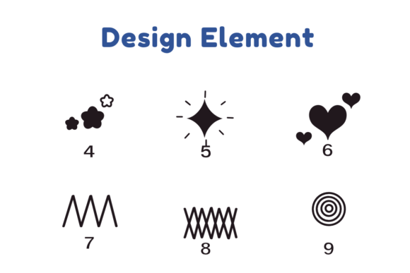 Design Element Font - Preview 6