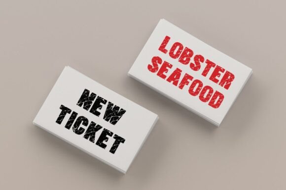 Destroy Scratch Font - Preview 4