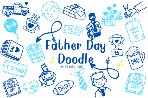 Father Day Doodle