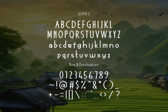 Fraverino Font - Preview 2