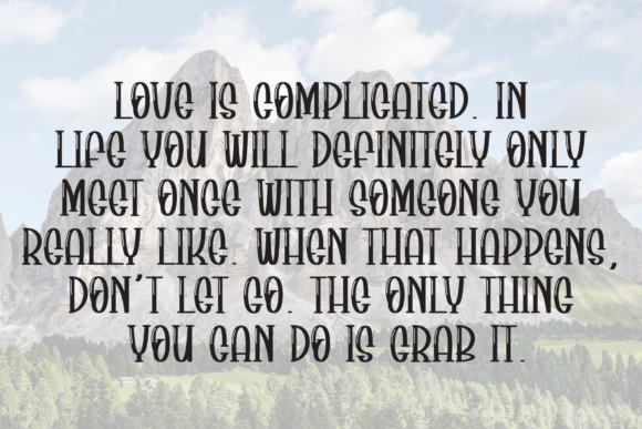 Fresh Think Font PNG with transparent background - Preview 5