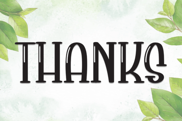 Fresh Think Font PNG with transparent background - Preview 6