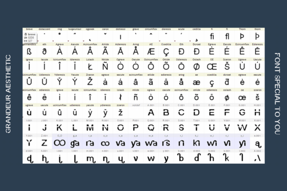 Grandeur Display Font - Preview 6