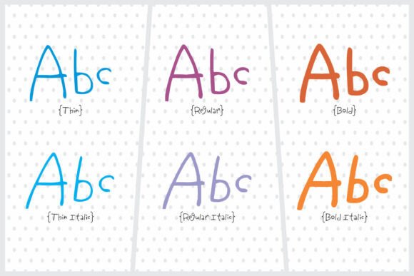 Kidyzen Font PNG with transparent background - Preview 1