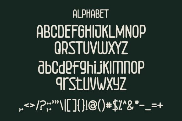 Metricosa Font PNG with transparent background - Preview 2
