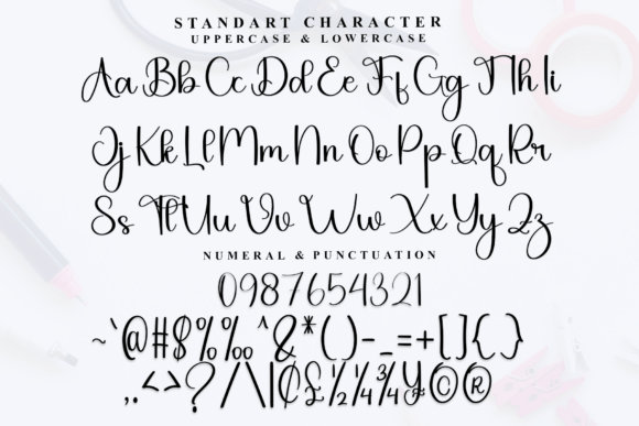 Smilling Font PNG with transparent background - Preview 4