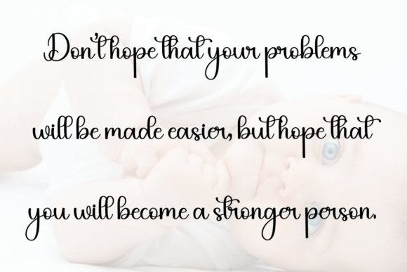 Smilling Font PNG with transparent background - Preview 6