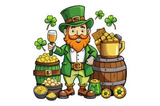 St patrick's day clipart vector