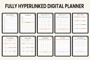 2025 Digital Student Planner Canva Graphic by designmela01 · Creative ...