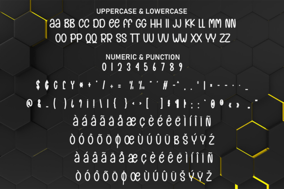 Black Sample Font - Preview 6
