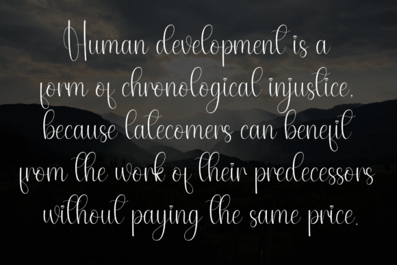 Blacky Font - Preview 5