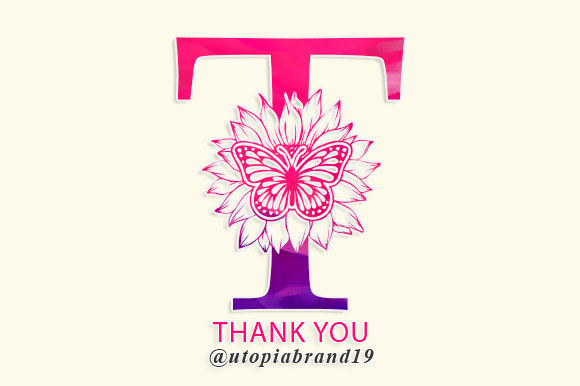 Blossom Embrace Monogram Font - Preview 6