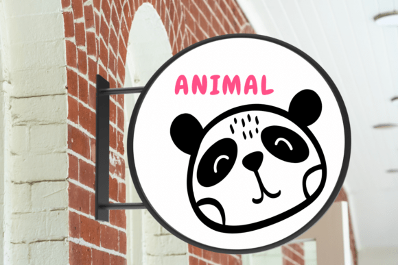 Cute Pet Animal Font - Preview 5
