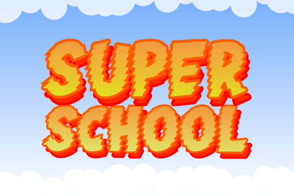 Dragon School Font - Preview 1