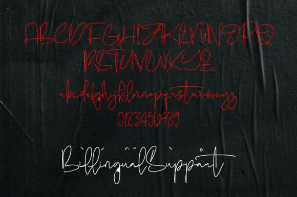 Fall in Love Font - Preview 1