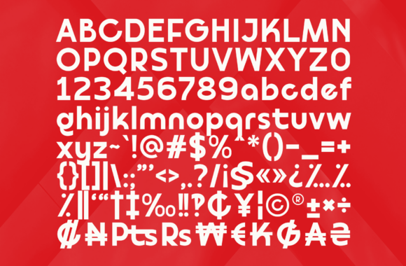 Farigo Font PNG with transparent background - Preview 5