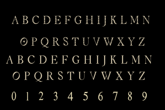 Full Moon Font - Preview 1
