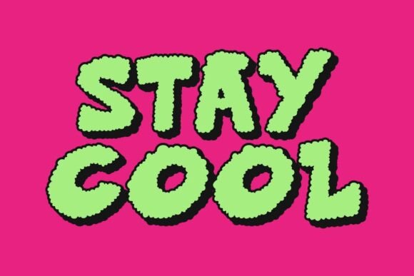 Groovy Kloud Font - Preview 3