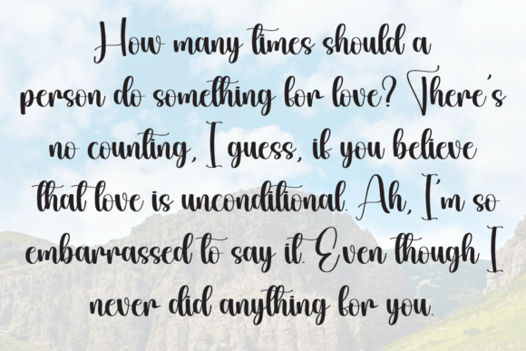 Handwriting Font - Preview 5