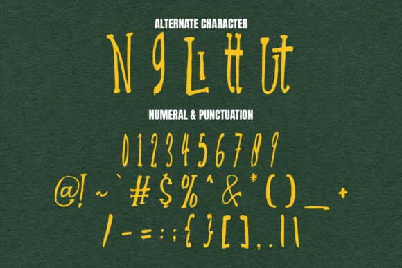 Helingest Crokleyn Font - Preview 6