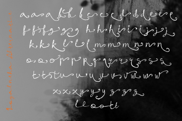 Loyalneha Font PNG with transparent background - Preview 5