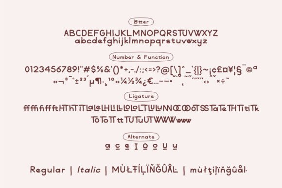 Mico Font PNG with transparent background - Preview 6