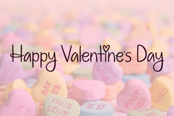 Romantic Song Font PNG with transparent background - Preview 2