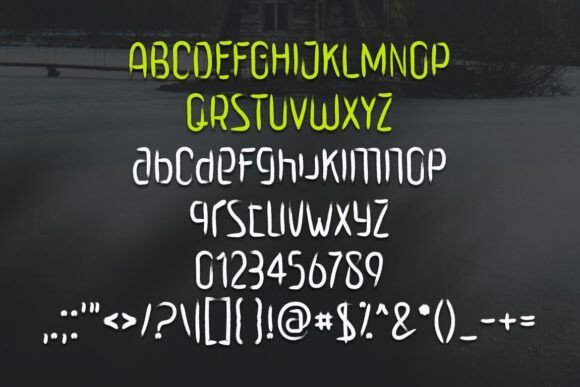 Salleanca Font PNG with transparent background - Preview 1