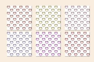 Glitter Cute Heart 34 Pattern Graphic by daisy world · Creative Fabrica