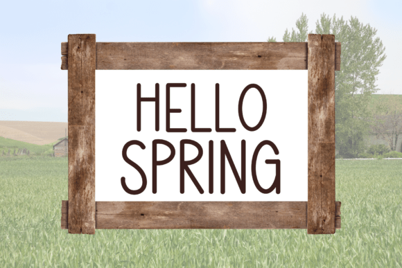 Happy Farmhouse Font - Preview 2