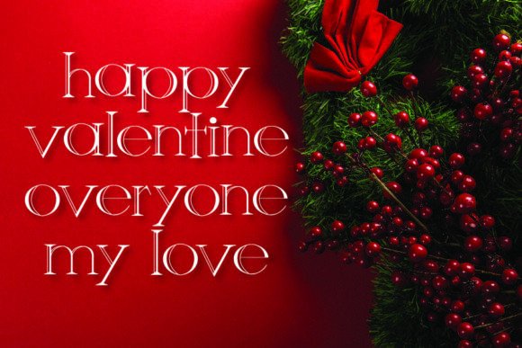Happy Valentine Font - Preview 2