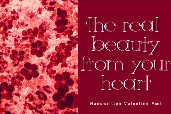 Happy Valentine Font - Preview 4