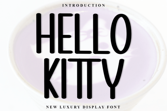Hello Kitty Sans Serif Font By FreshTypeINK