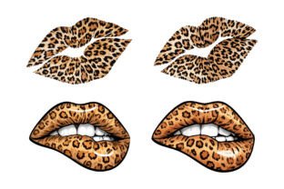 Leopard Lips PNG Sublimation T-shirt Graphic by Best Sublimation T ...